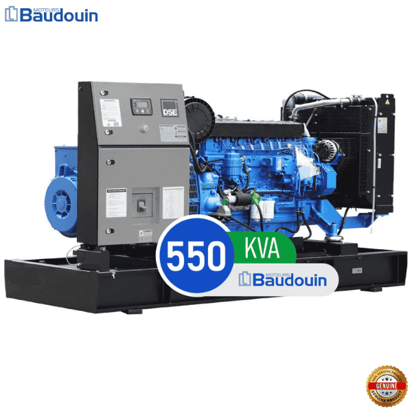 دیزل ژنراتور بادوین 550 كاوا مدل 6M21G550/5
